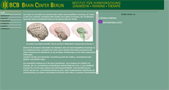 Desktop Screenshot of brain-center-berlin.de